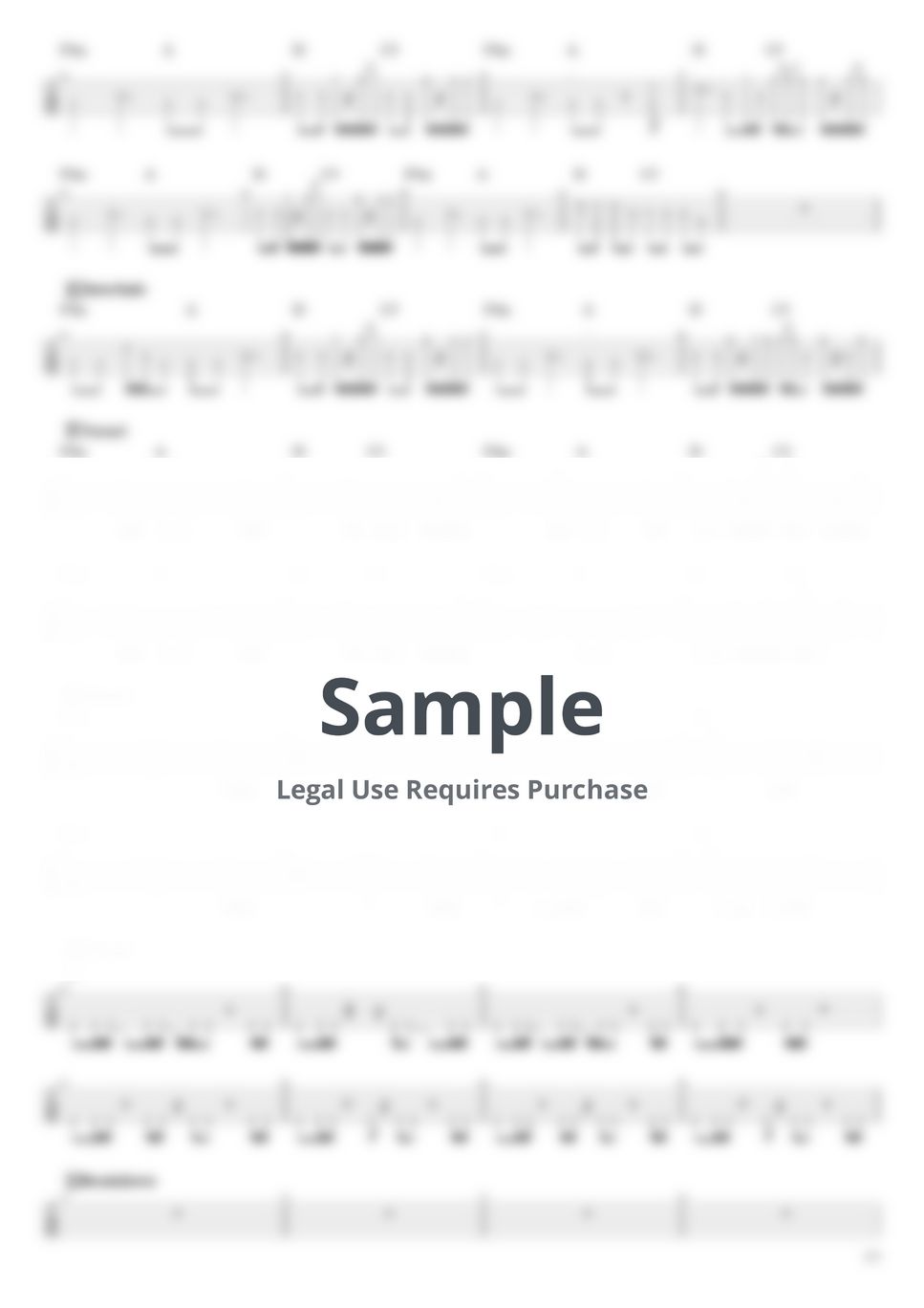 King Gnu - SPECIALZ (ベース Tab譜 5弦) ベースギタータブPDF | T's