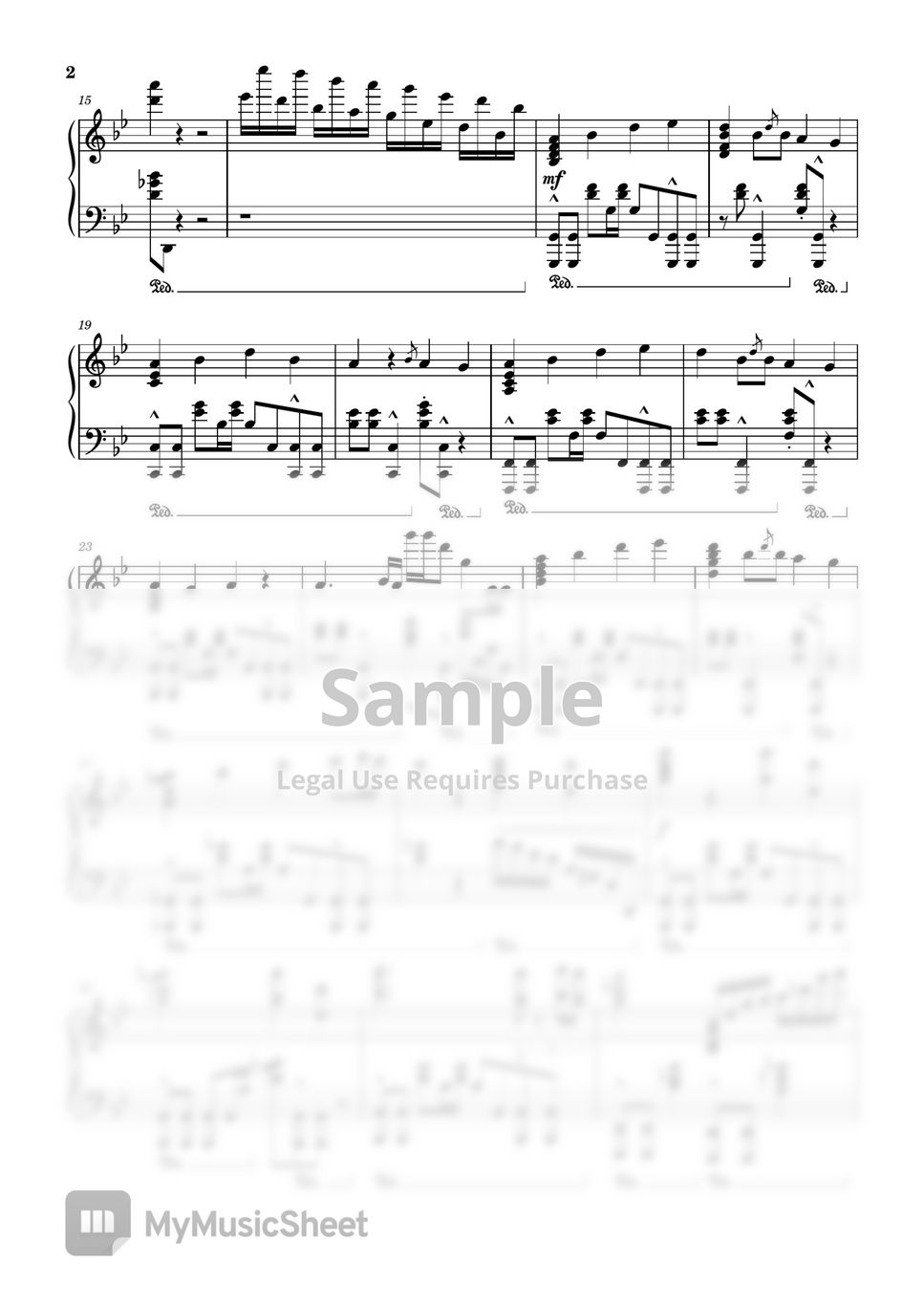 Alphonso's 'Tattered Paper' Sheet Music 🎼 : r/Genshin_Lore