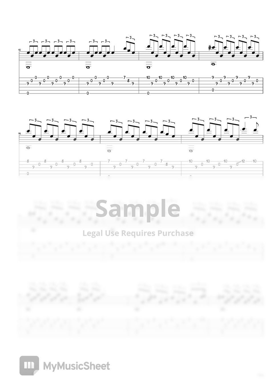 Gustavo Santaolalla Last Of Us Main Theme Sheets by EGT