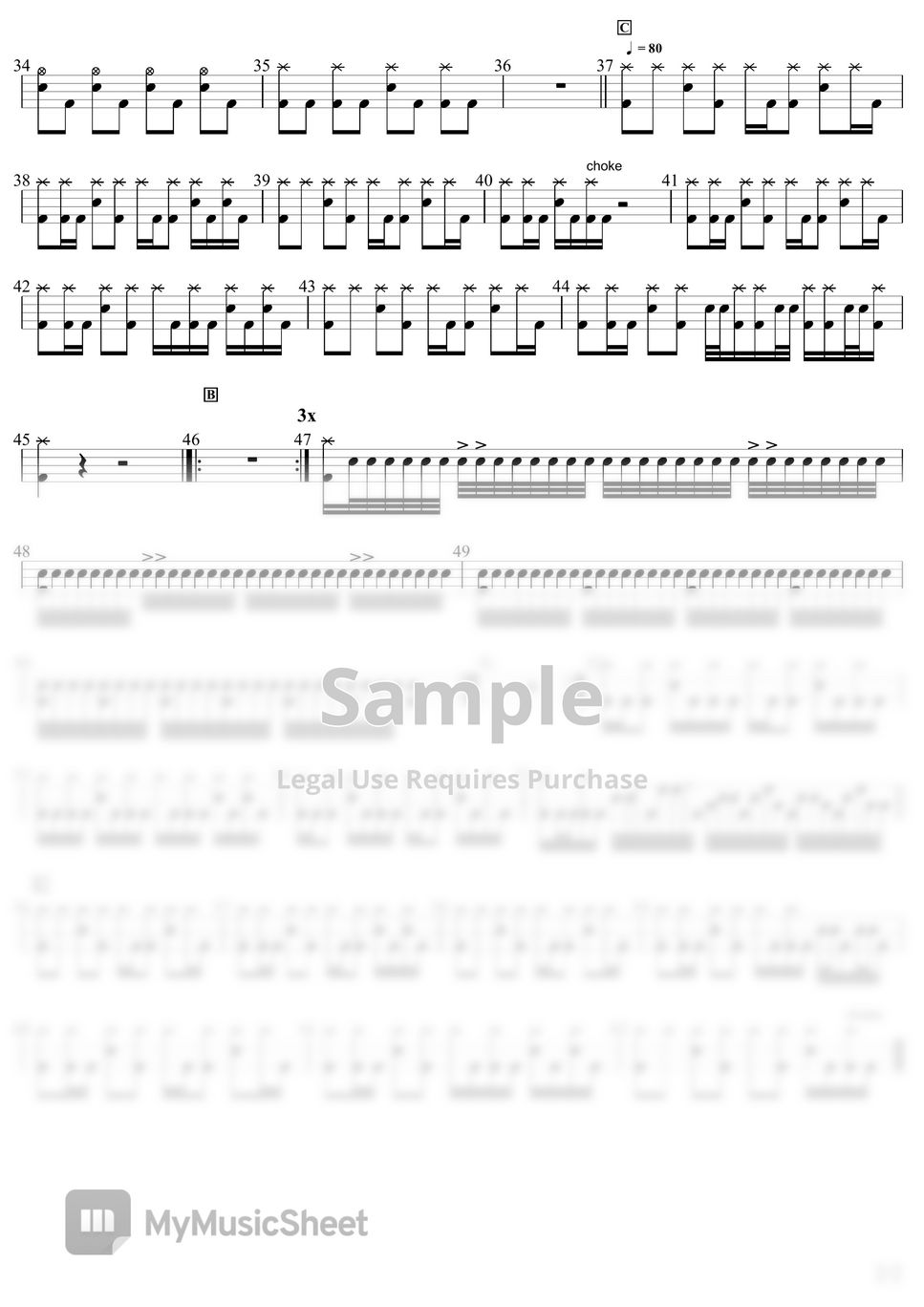 bring-me-the-horizon-die4u-drum-score-sheets-by-drumscore