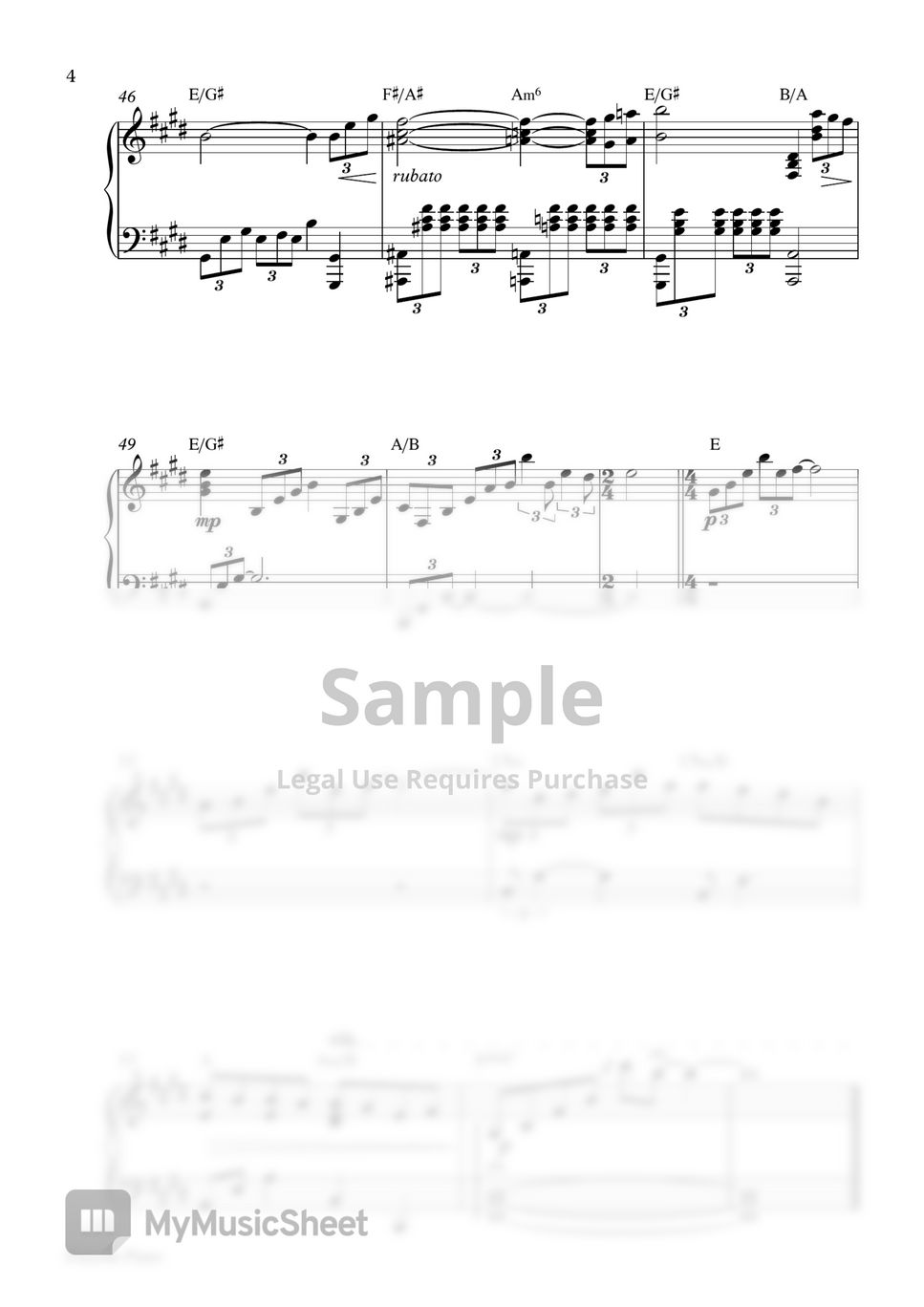 Oh Holy Night - BTS Jungkook Sheet music for Piano (Solo)