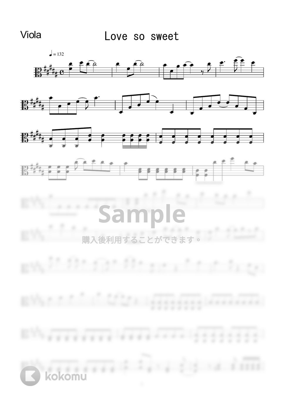 嵐 - Love so sweet by PANDAYA