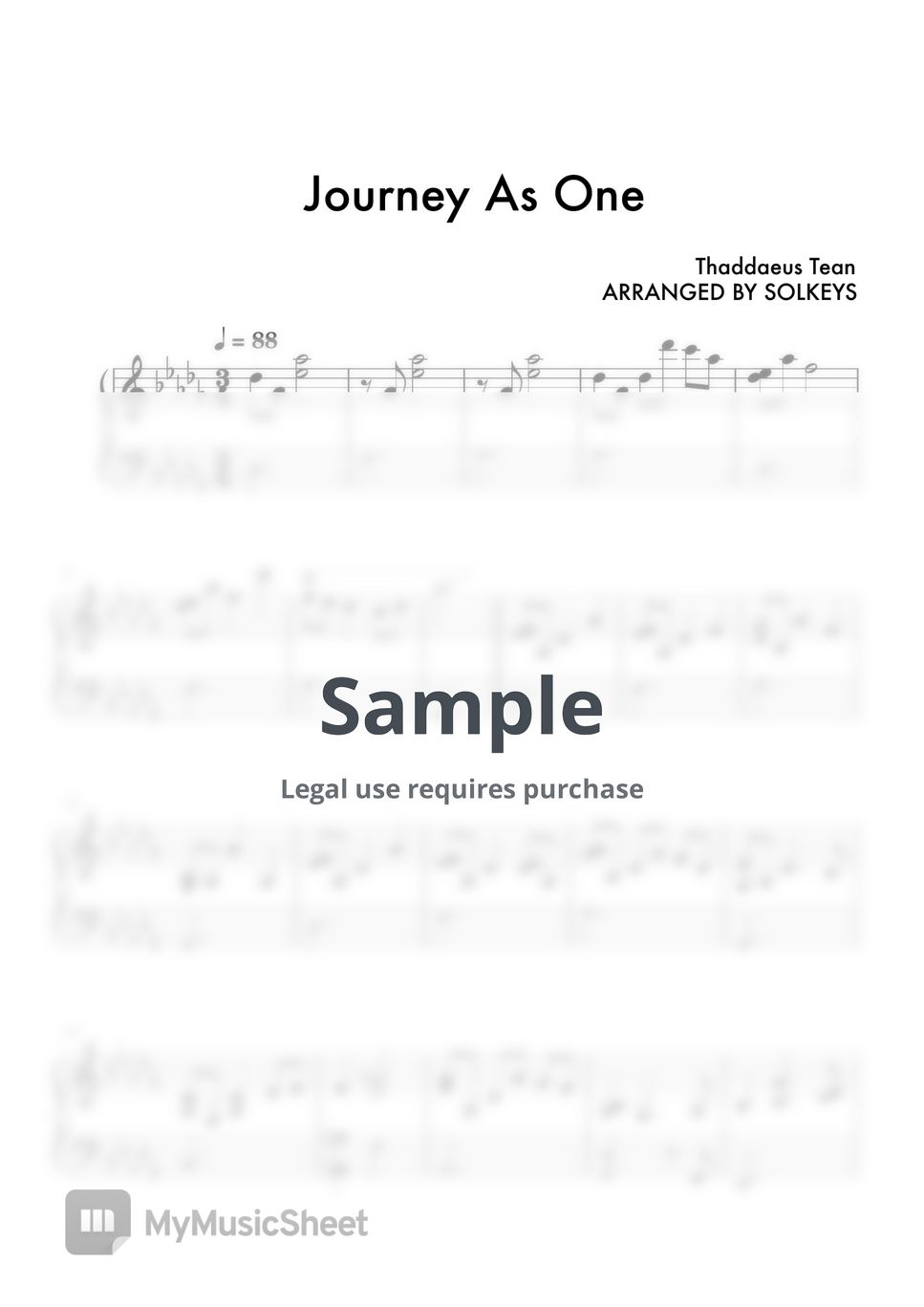 thaddaeus-tean-journey-as-one-wedding-piano-solo-sheets-by-solkeys