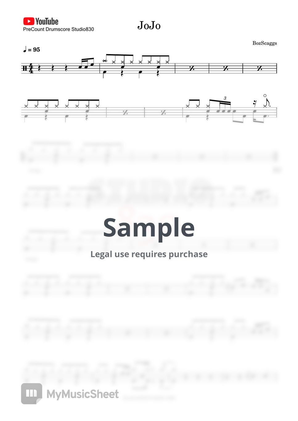 Boz scaggs jojo sheets by studio830