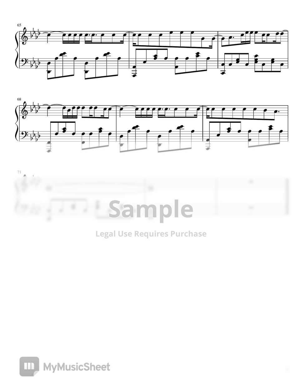 Free Pianeti by Ultimo sheet music  Download PDF or print on