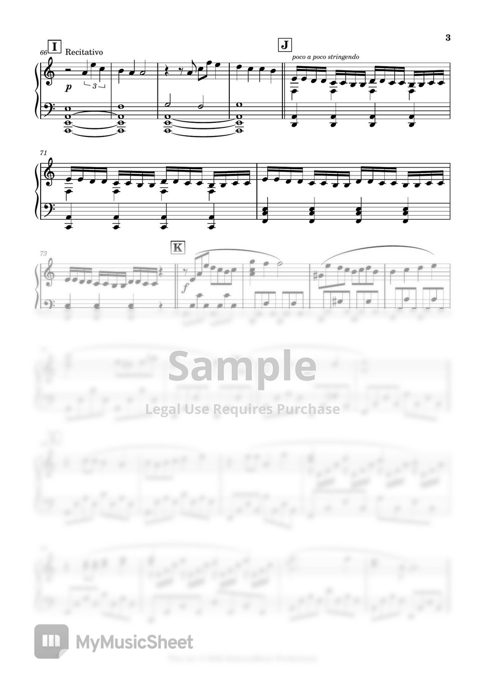 Hiroyuki Sawano - Vogel im Kafig (Attack on Titan OST) ピアノ楽譜