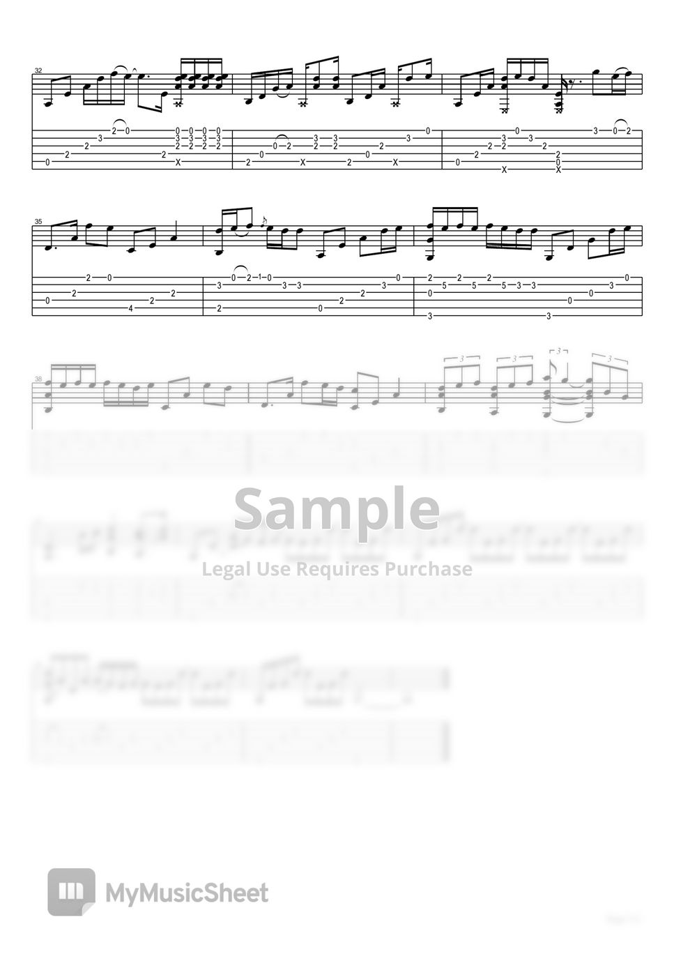 (Guitar)백예린 - 다시 난 여기 Here I Am Again (사랑의 불시착) by David Chun