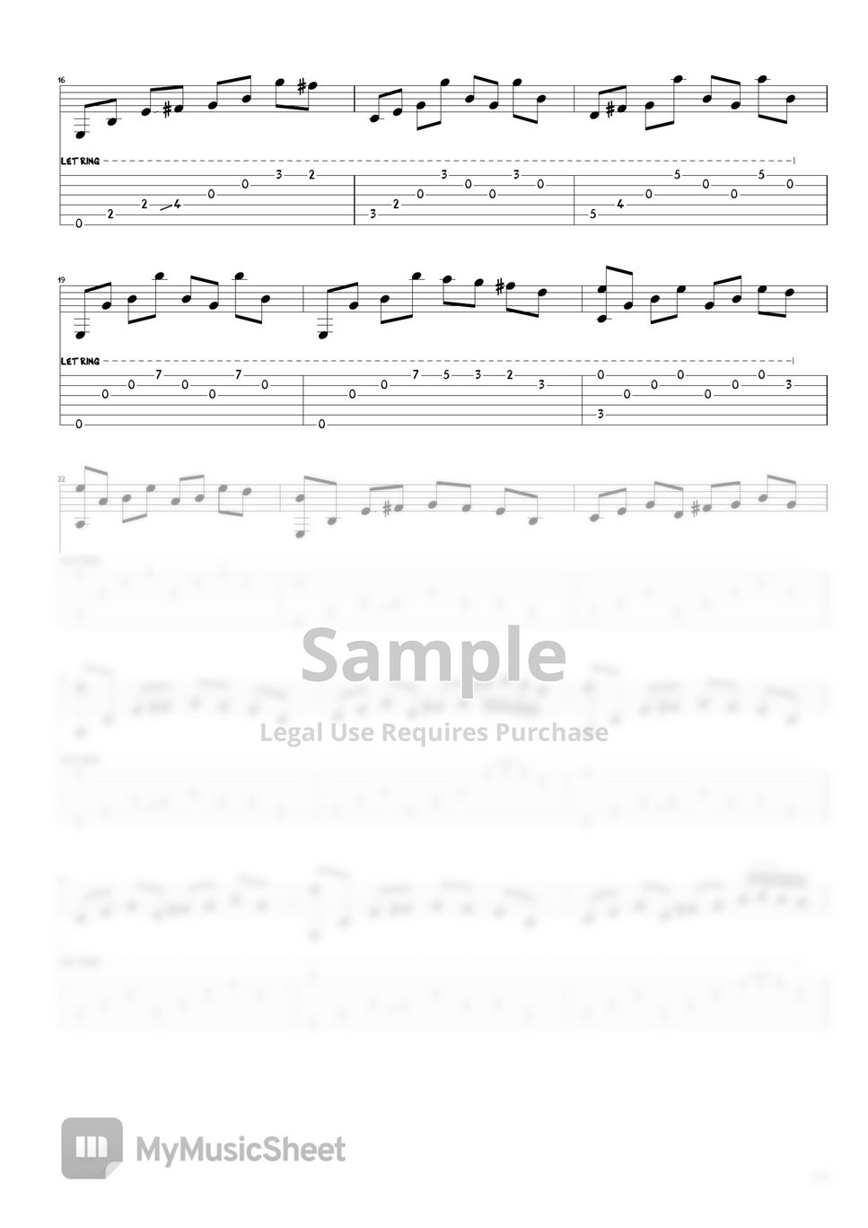 Easy Guitar Tab Spectre Sheets by Easy Guitar Tab
