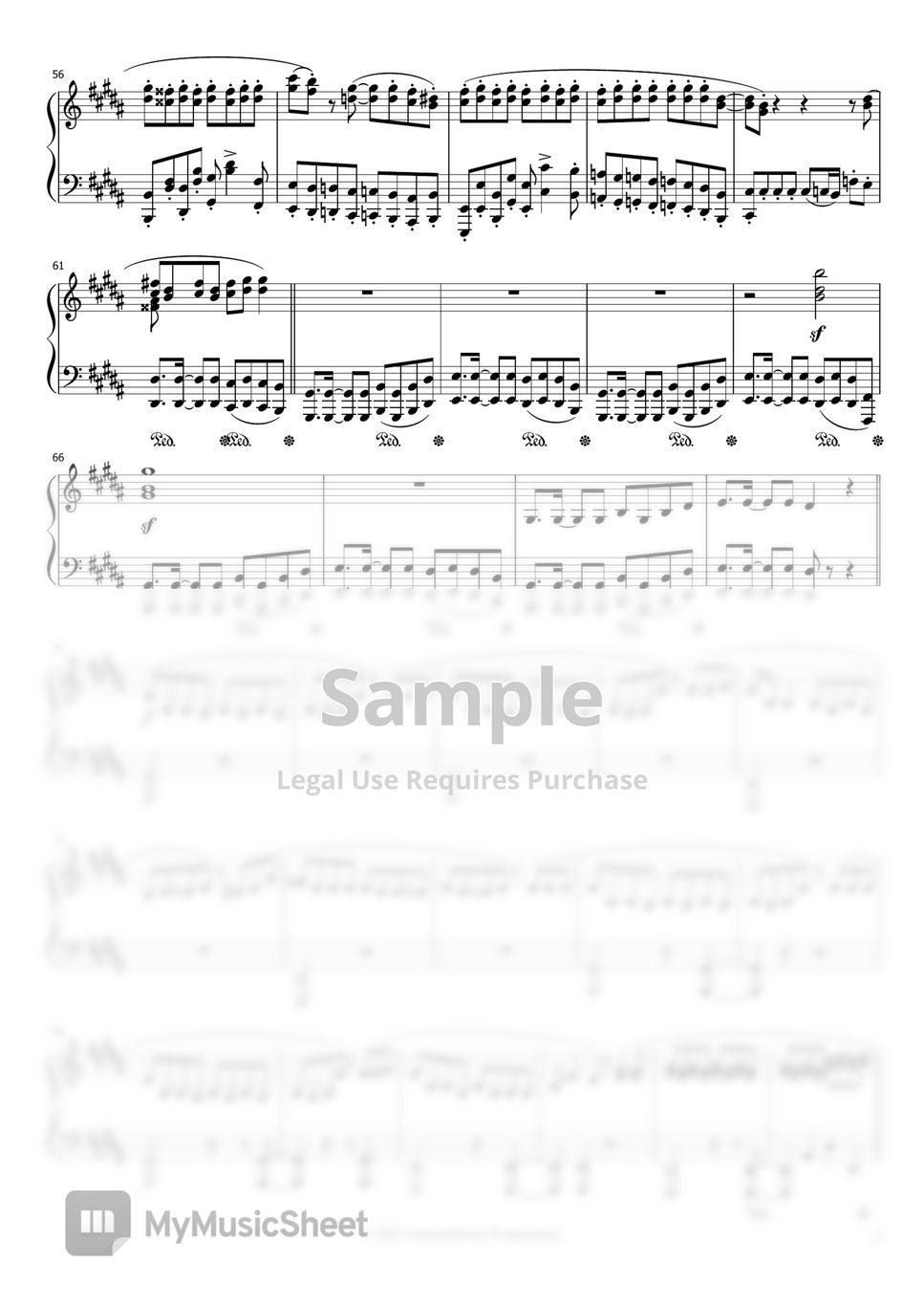 YOASOBI - Kaibutsu (BEASTARS Season 2 OP) Sheet Music by