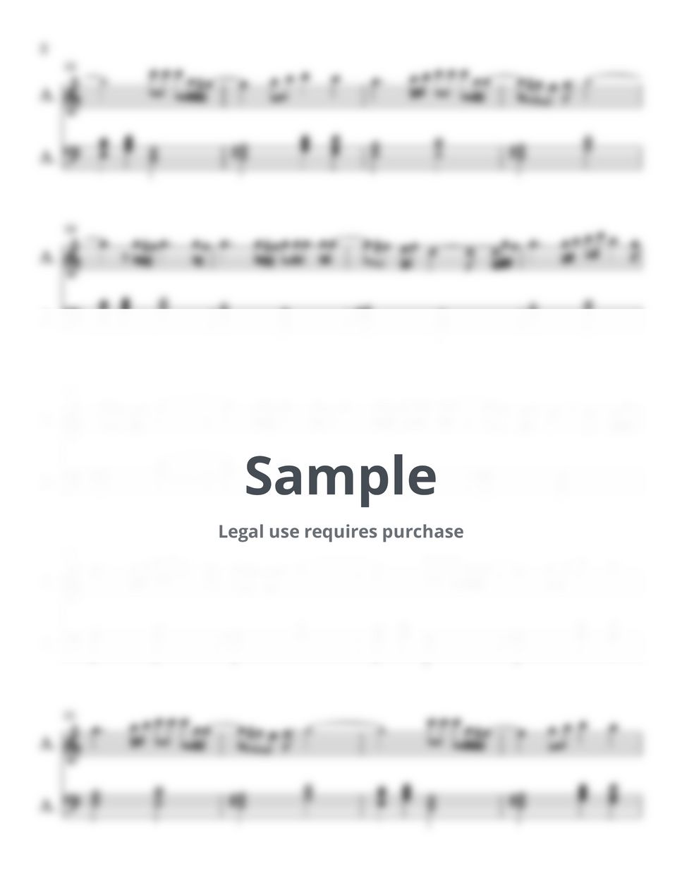 Synthly - Father We Declare (EASY PIANO SHEET) by Synthly