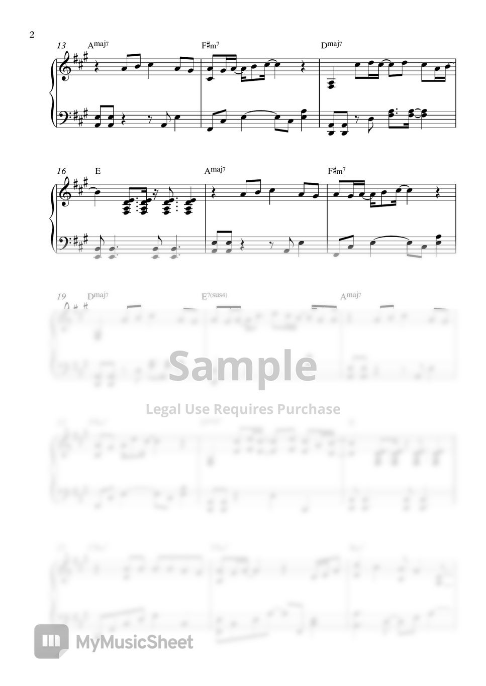 Lee Mujin - Traffic Light (A Key) Sheets by Pineapplechord