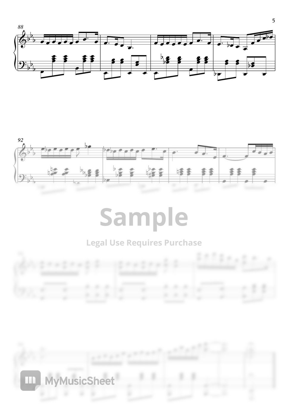 홍천기 OST (Lovers of the Red Sky) - BGM Piano Collection (20% Discount) by SweetPiano