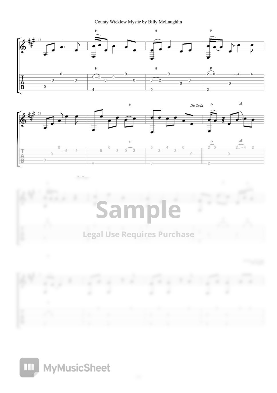 Tab To Music Sheet