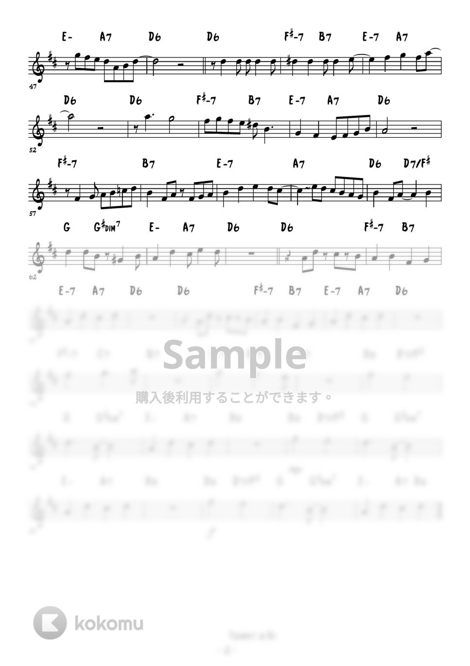Sonny Rollins - St. Thomas (メロディー演奏例、アドリブソロ例) by 高田将利