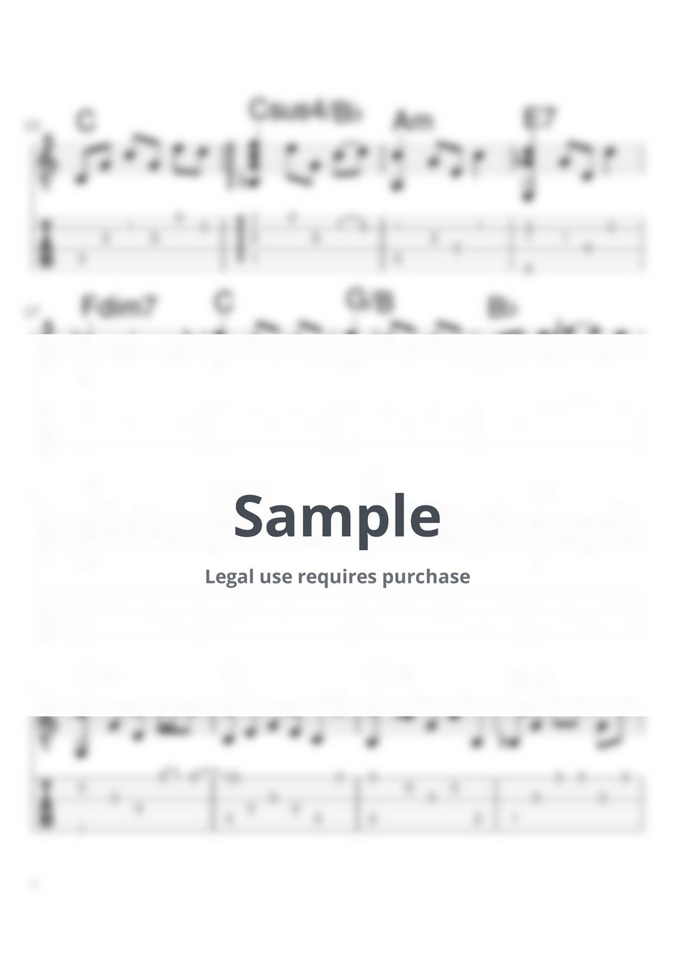 Lionel Richie(Commodores) - Three Times A Lady (Acoustic Fingerstyle Guitar Solo) by Park ChaNyle