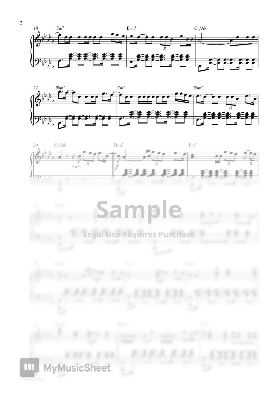 TXT - We Lost The Summer (Piano Sheet) by Pianella Piano