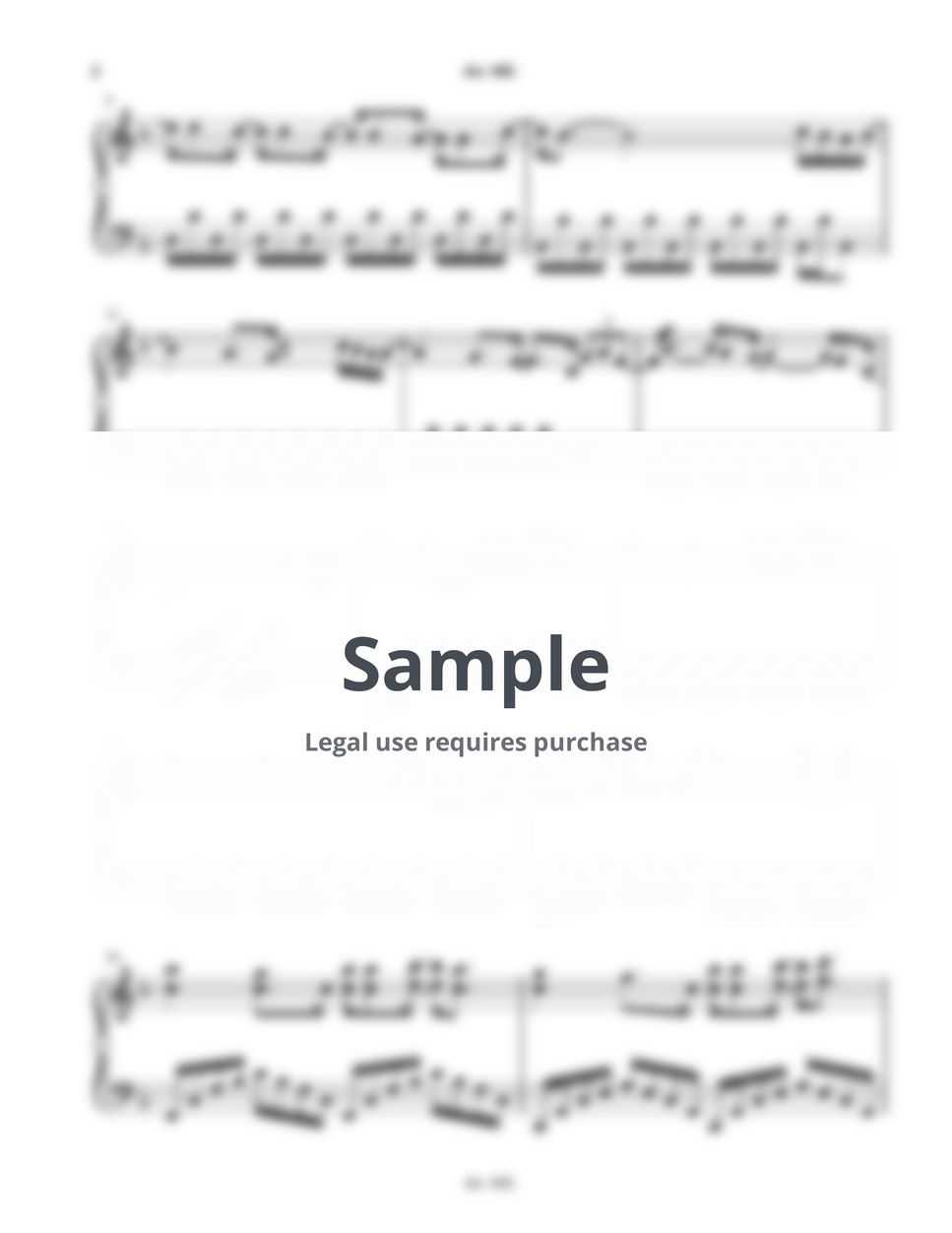 V Christmas Tree 악보 by WS Piano