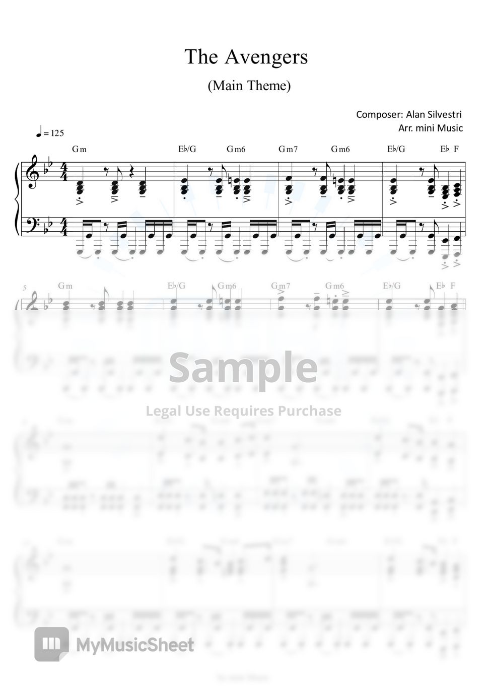 The avengers avengers main theme ost by mini music