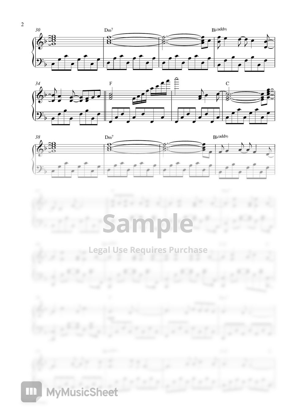 JIN (BTS) - The Astronaut (Piano Sheet) by Pianella Piano