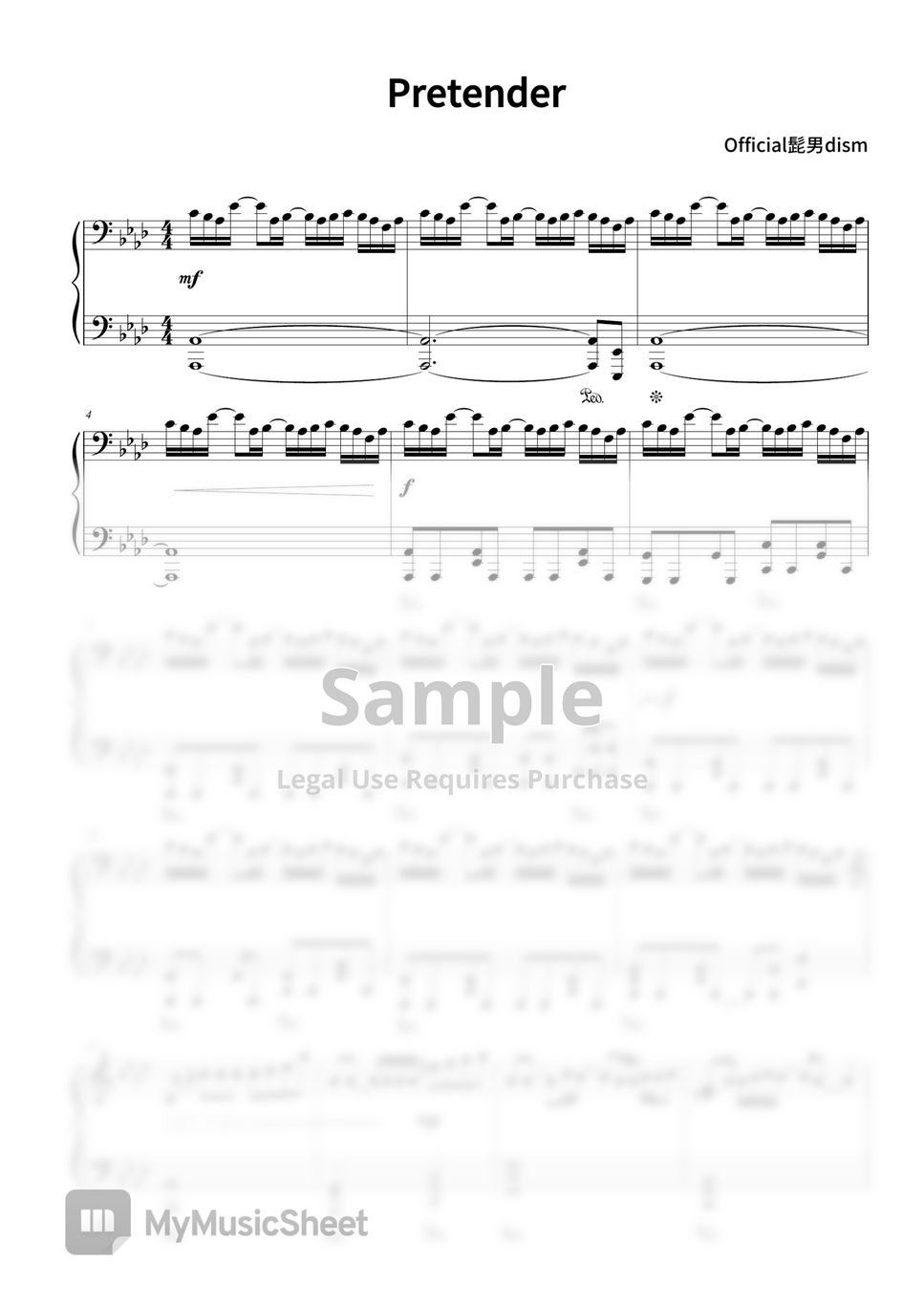 Official髭男dism - Pretender by CANACANA family