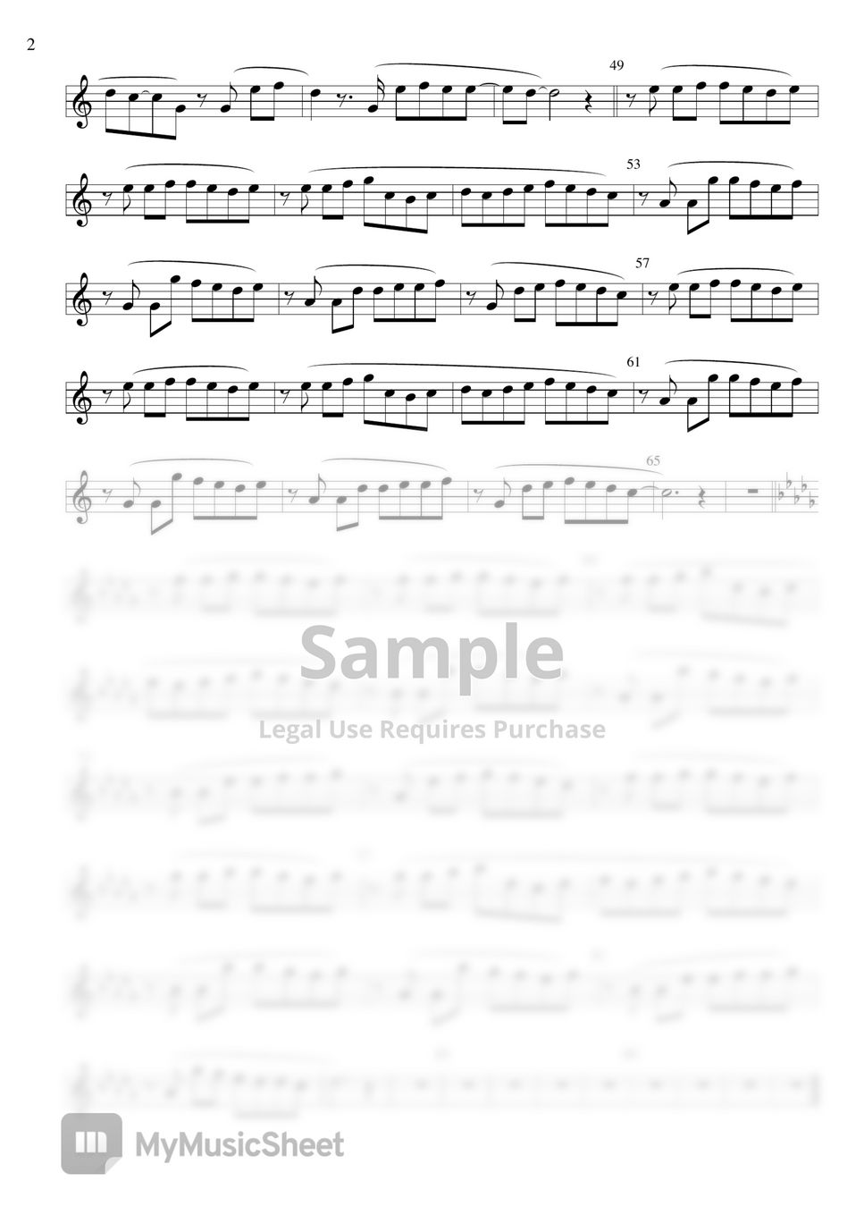 品冠 - 【我以為】單簧管版（clarinet sheet) by 郭晏琳JANE