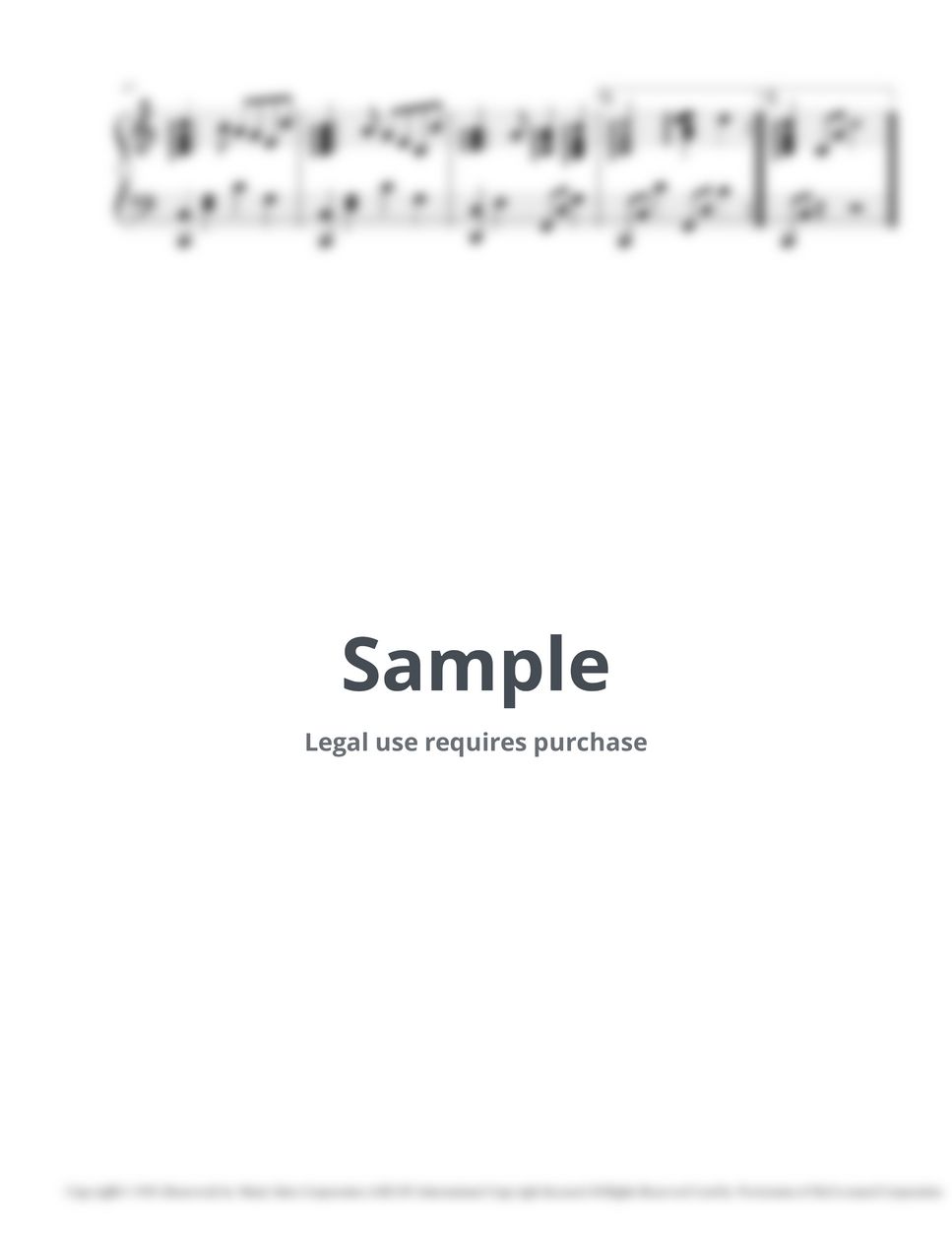 Edith Piaf La Vie En Rose (Pedal Harp) Sheets by Sally Beaumont