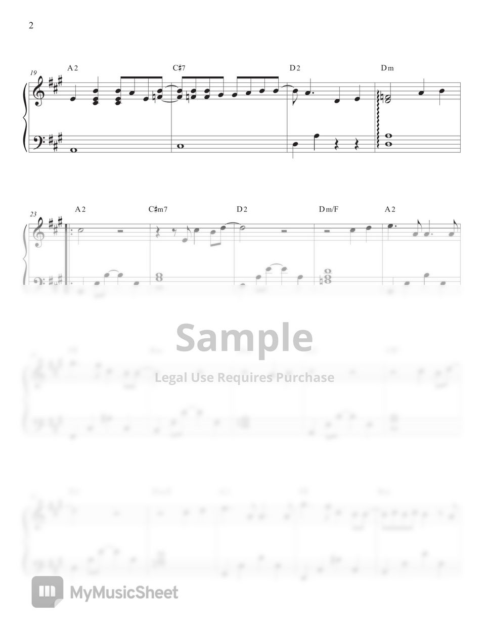 Akmu happening intermediate lvl partitura by jinnie j