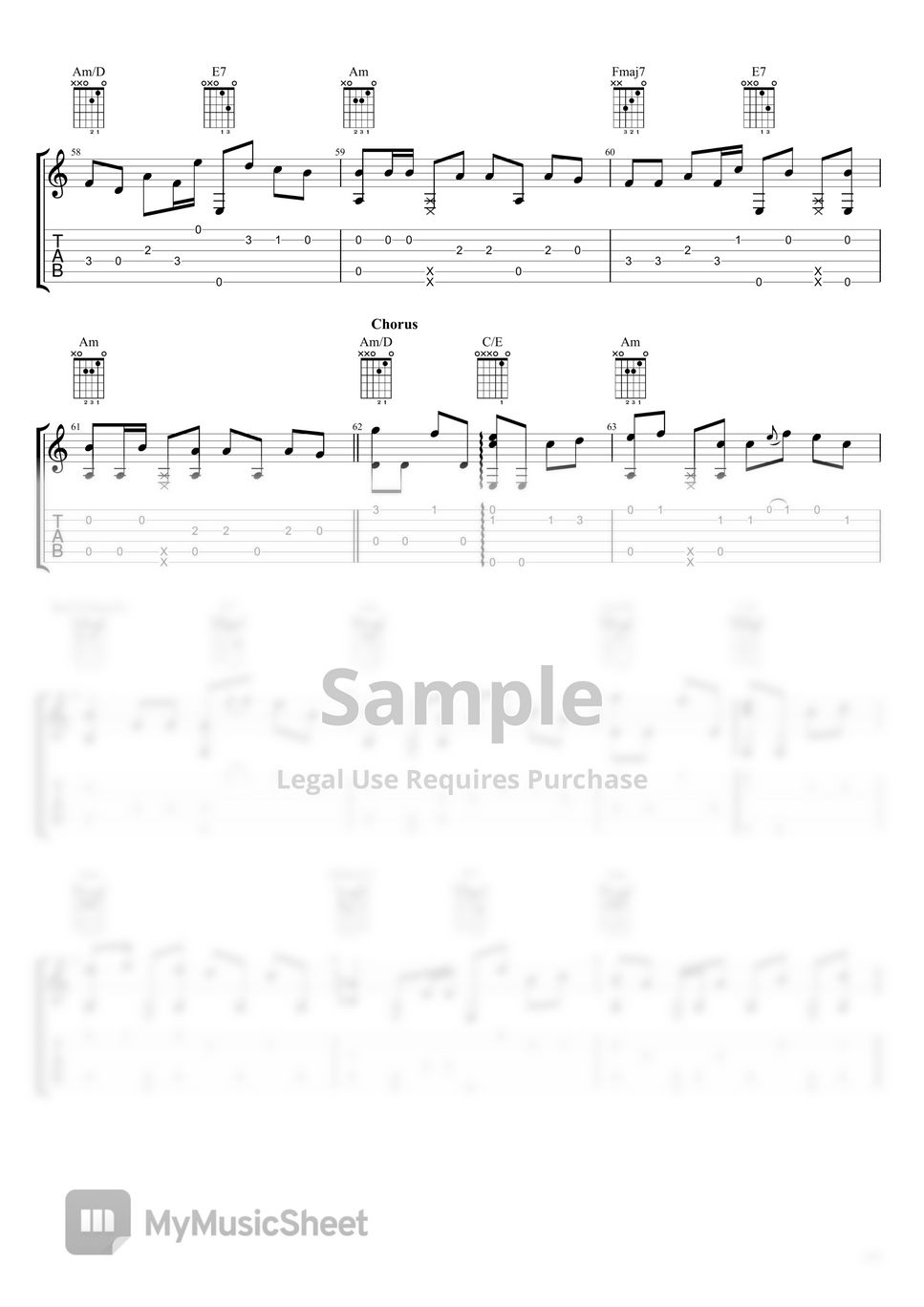 Fingerstyle Guitar 誌 Fingerstyle Hymns Volume 2 Guitar TABs and Sheet Music