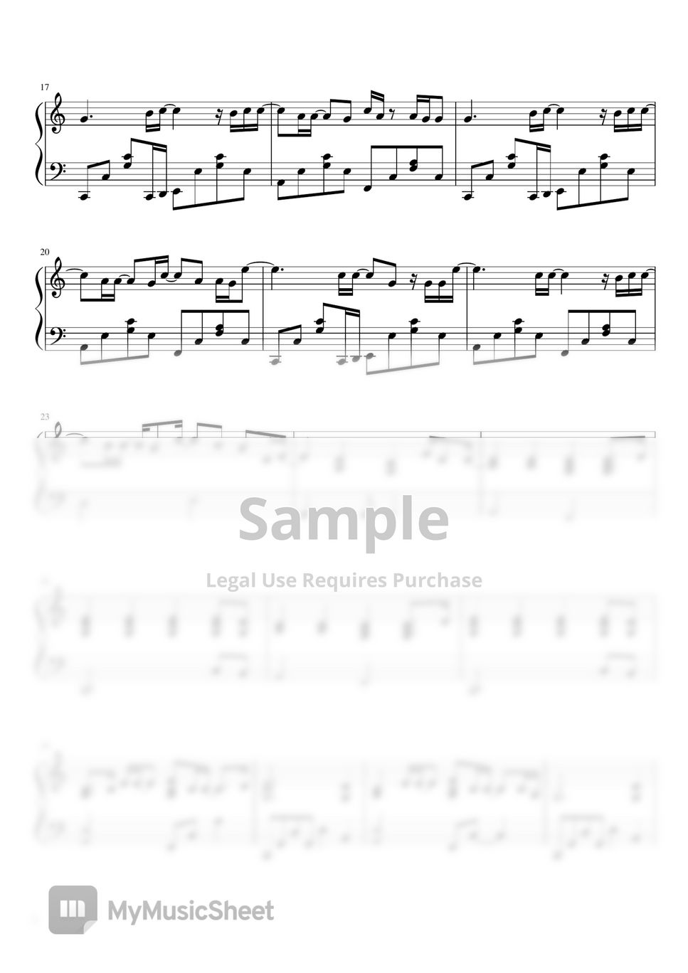 IU - Love Poem (Piano Sheet) by ThankuPiano