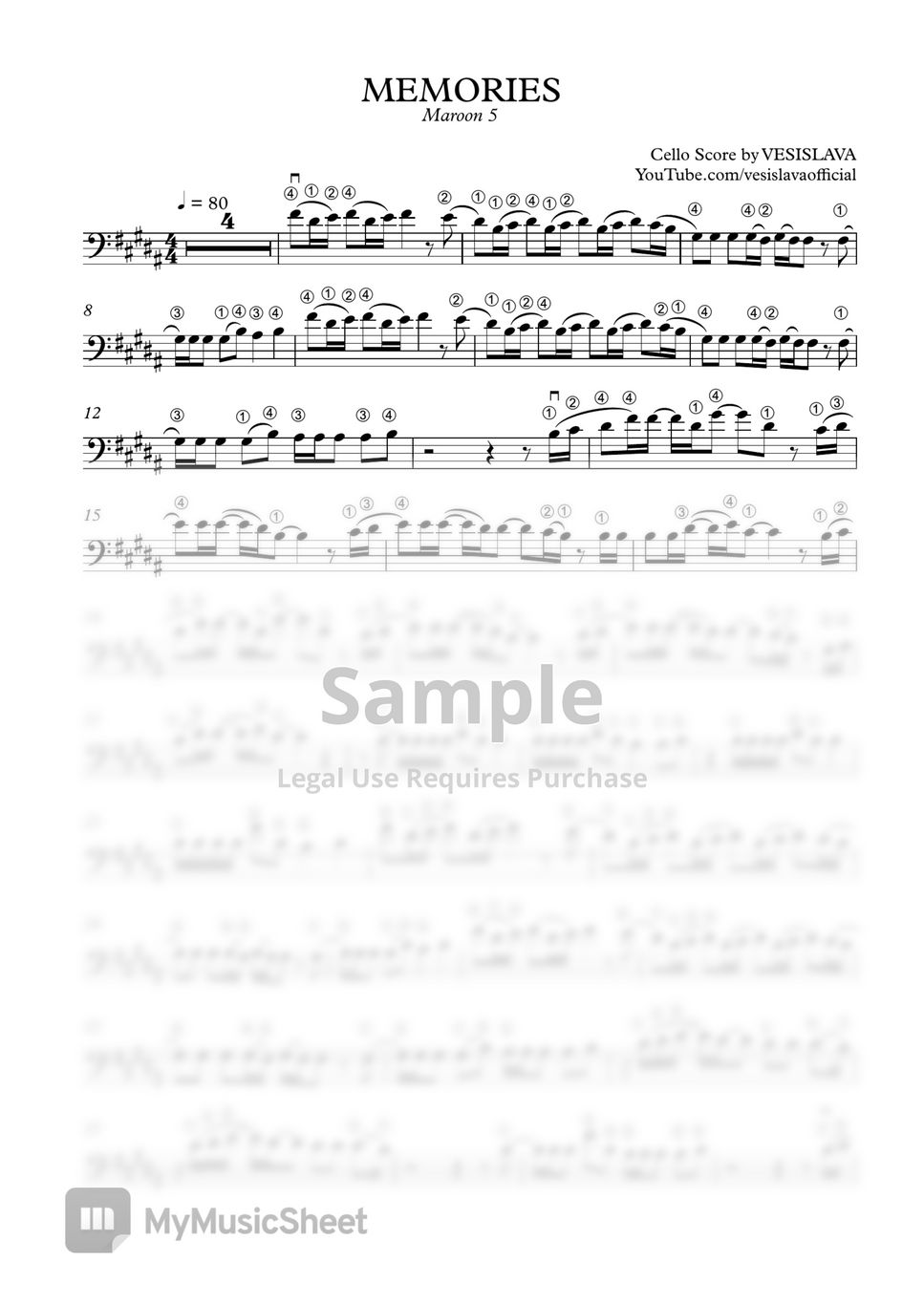 maroon-5-memories-finger-markings-sheets-by-vesislava