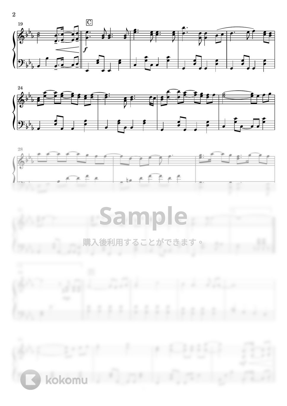 スピッツ - ときめきpart1 (フルver.) (ピアノソロ) by Miz