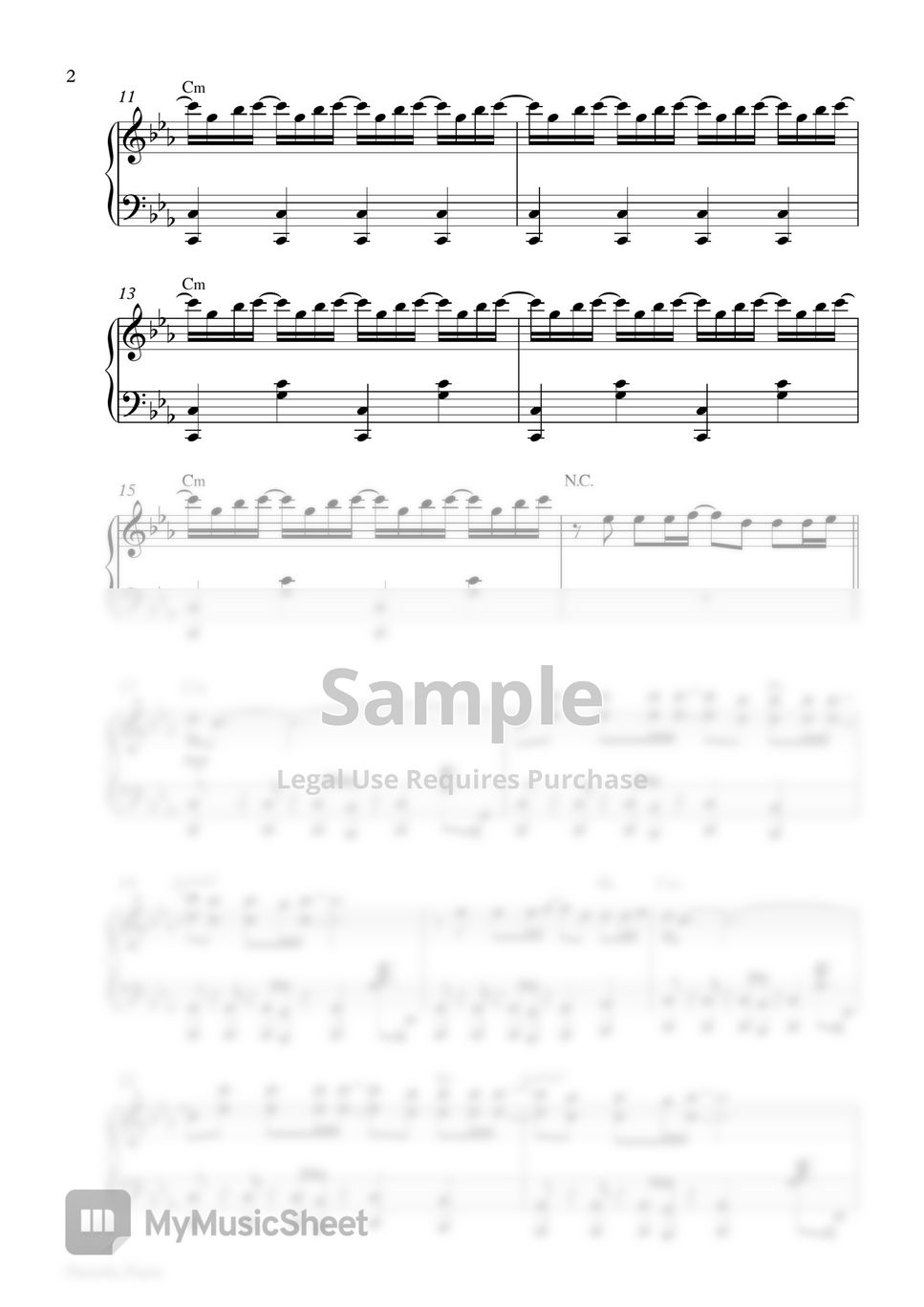 The Weeknd - Take My Breath (Piano Sheet) by Pianella Piano