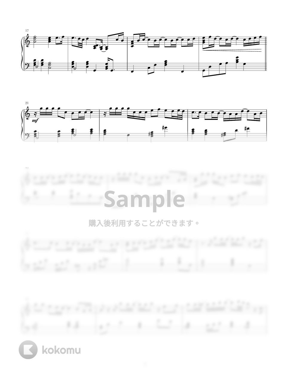 AI - Story (ピアノソロ楽譜) by harupi