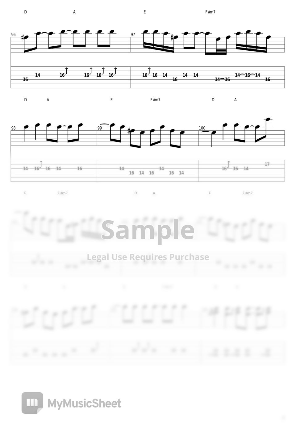 Oasis - Supersonic タブ+五線譜 by guitar cover with tab Oasis - Supersonic タブ+五線譜 by guitar cover with tab