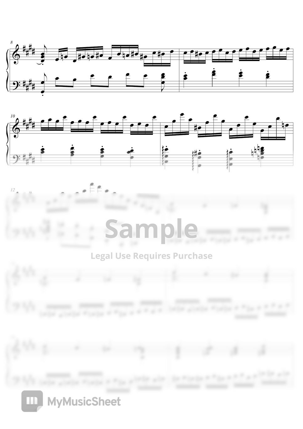 Chopin - Etude Op.10 No.4 (압축버전) by 3분피아노