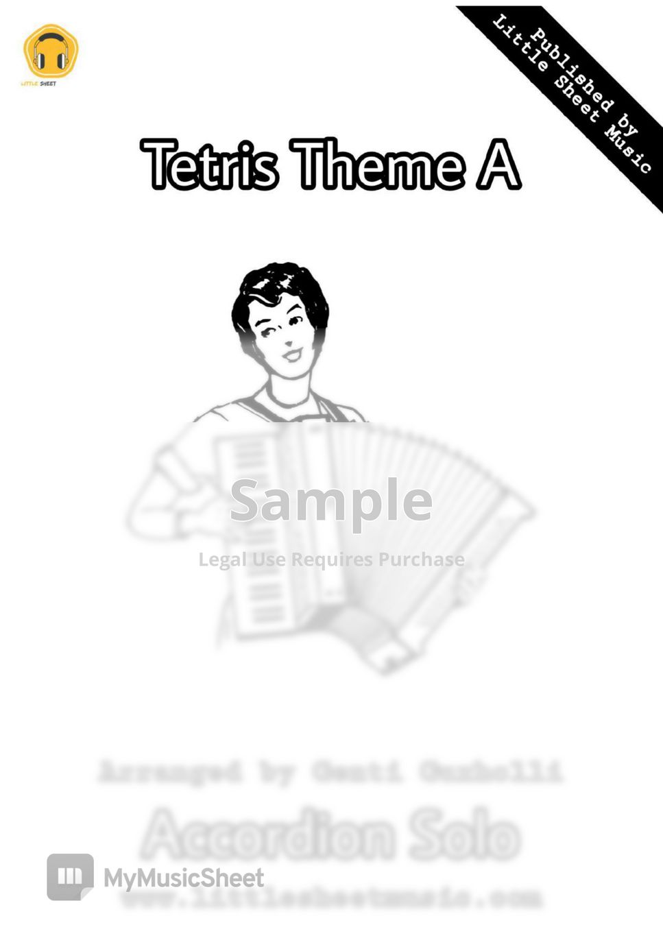 Tetris - Korobeiniki (Tetris Theme A) (Accordion Solo) by Genti Guxholli
