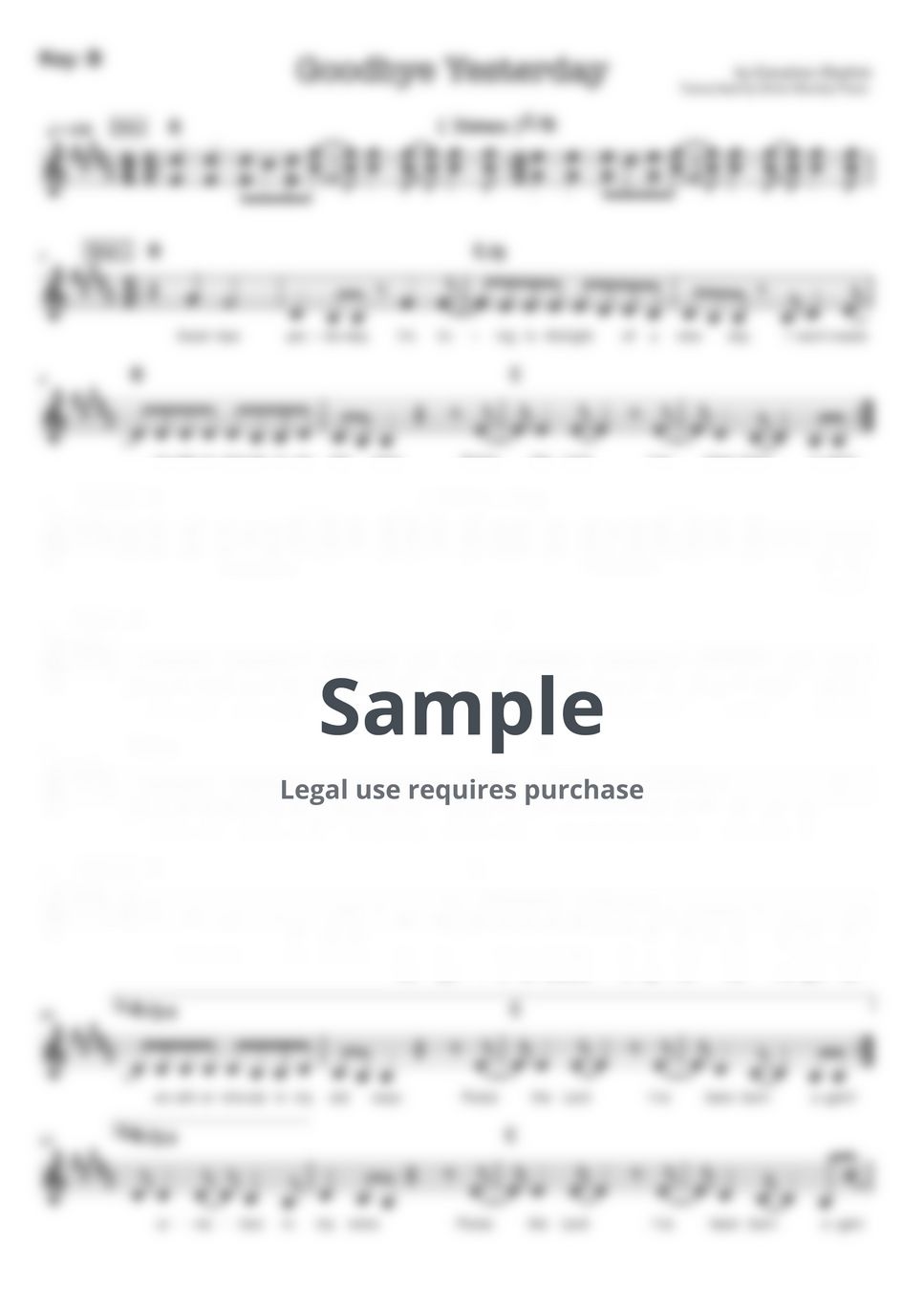 Joshua Holiday, Gracie Binion, Mitch Wong, Steven Furtick - Goodbye Yesterday (Elevation Rhythm &amp; Gracie Binion) by Shine worship piano