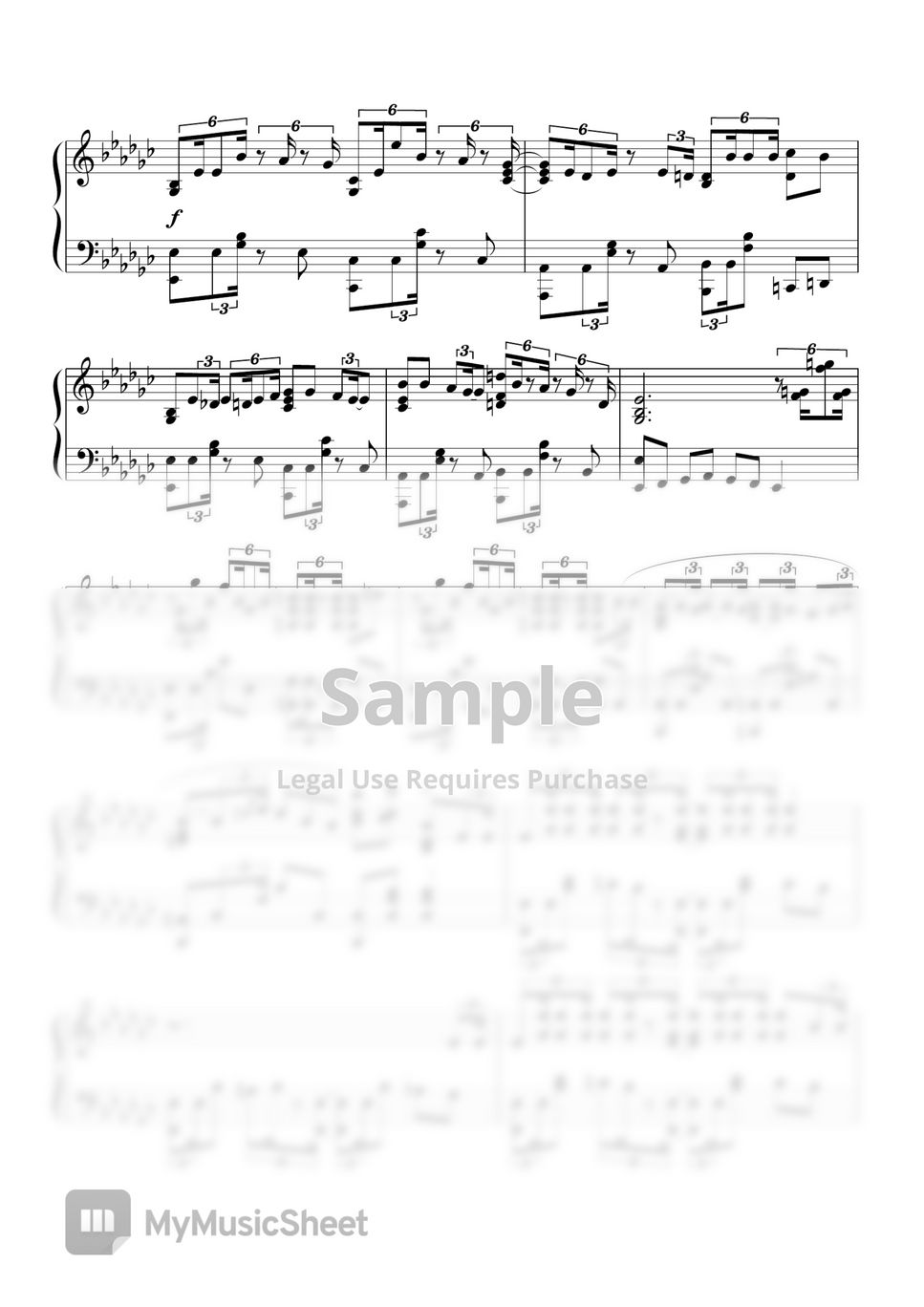 ado-uta-from-one-piece-film-red-fleeting-lullaby-sheets-by-punipiano