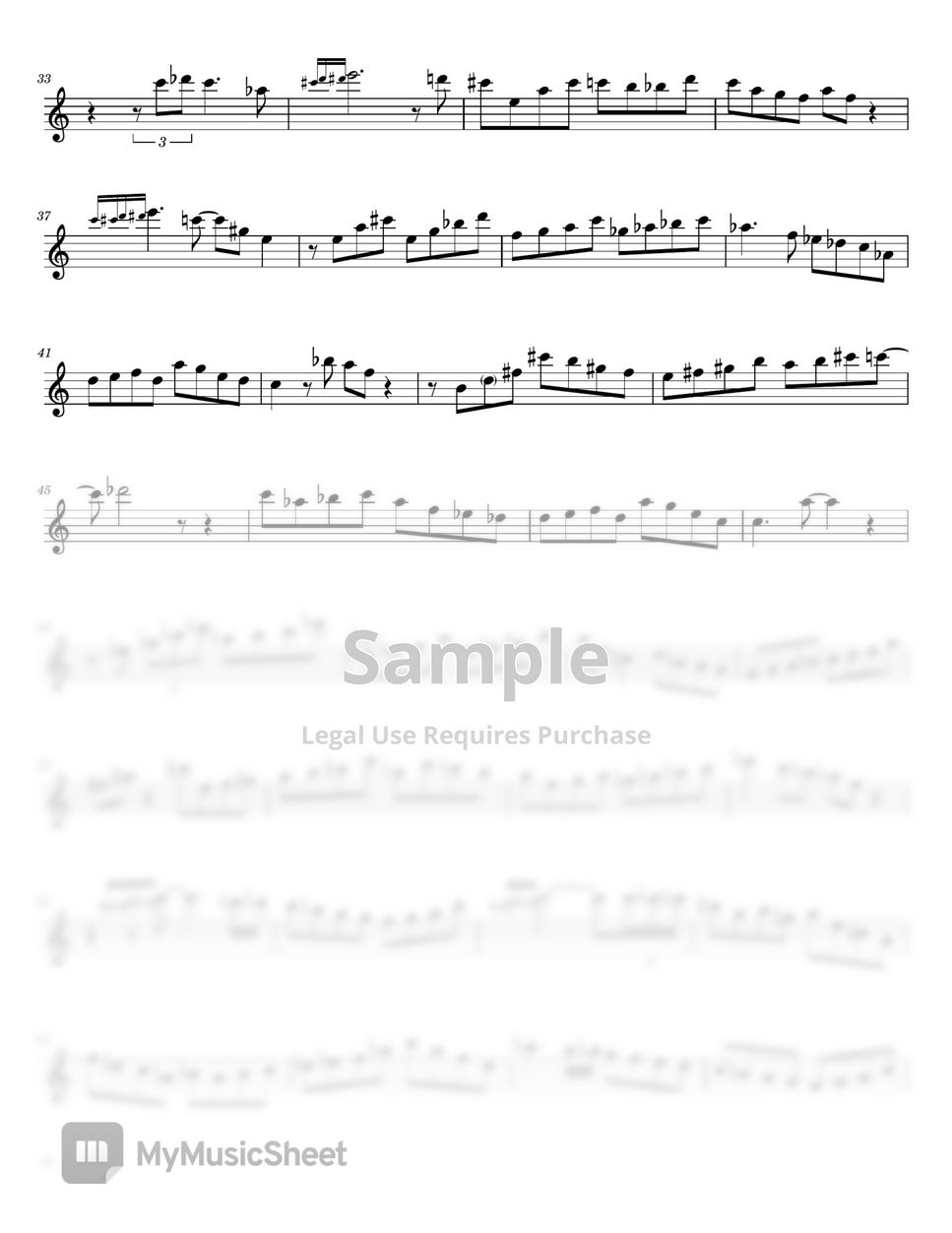 John Coltrane Giant Steps (For Tenor Saxophone Solo) Sheets by poon