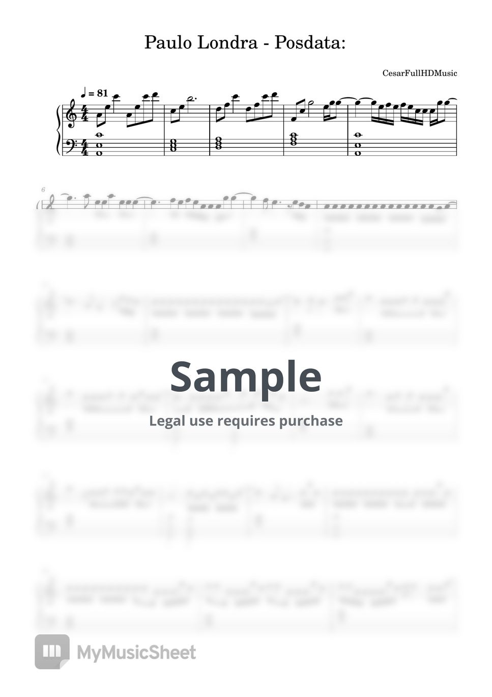 Paulo Londra - Posdata