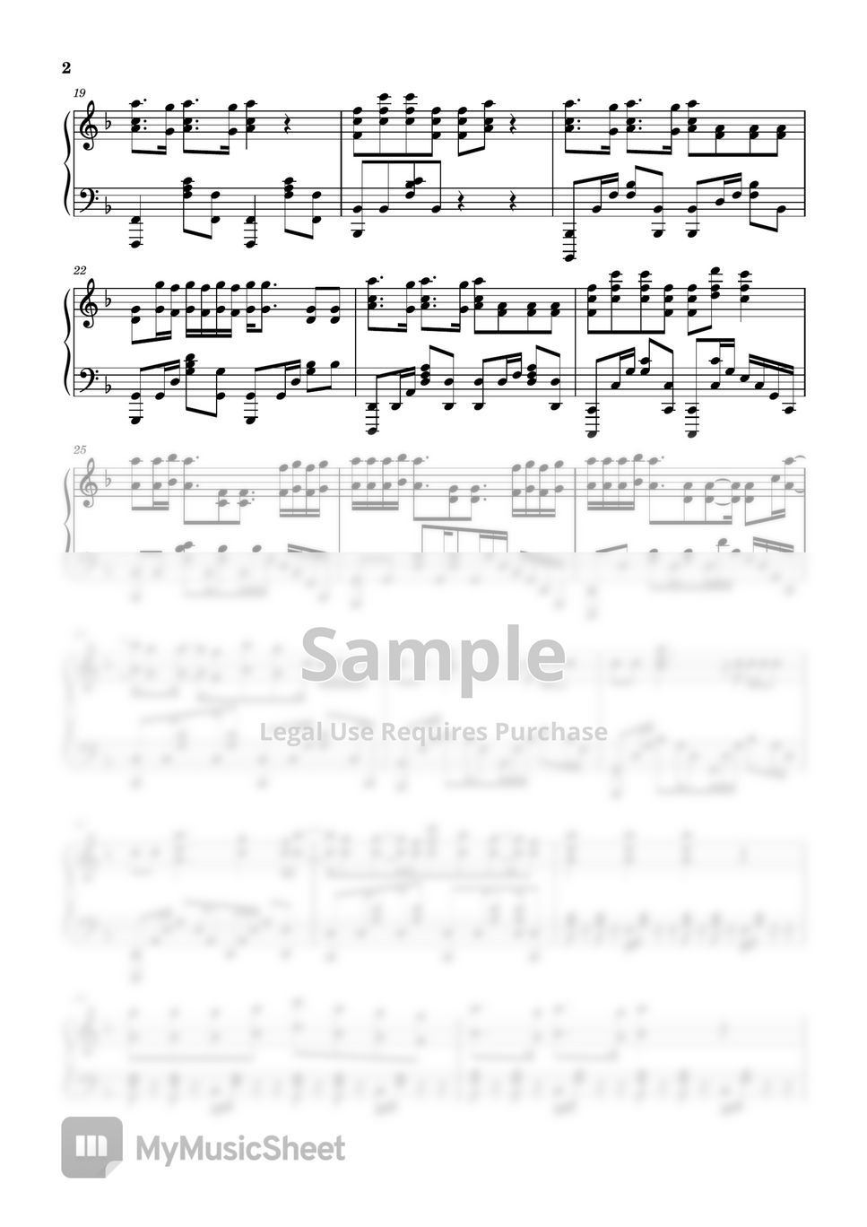 ONE OK ROCK Let Me Let You Go Sheets by Leisure Piano Sheets YT