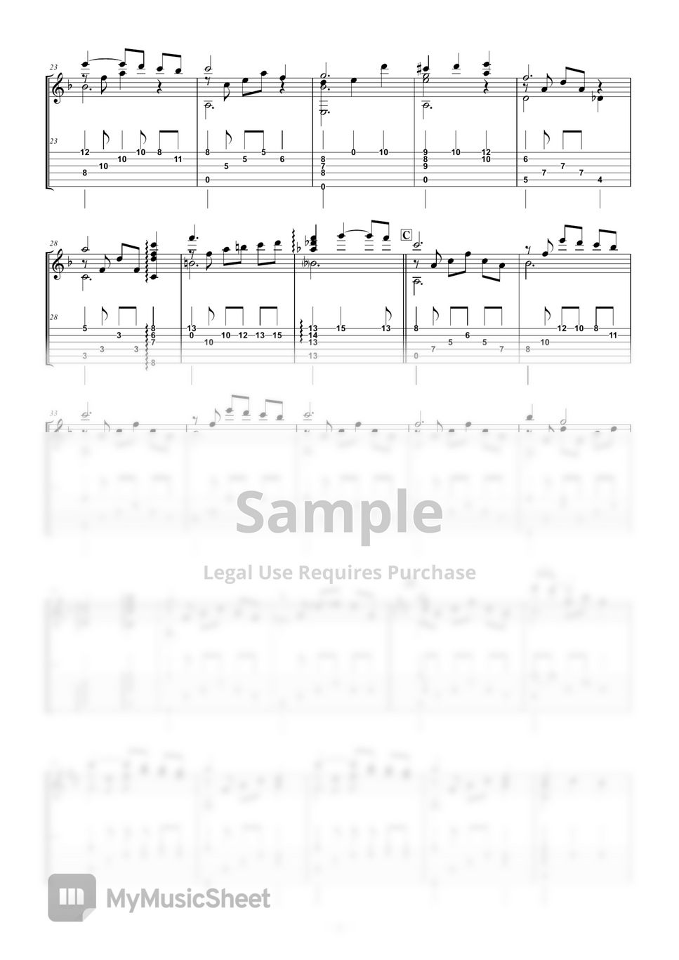 henry-mancini-moon-river-solo-guitar-tab-sheets-by-shindome