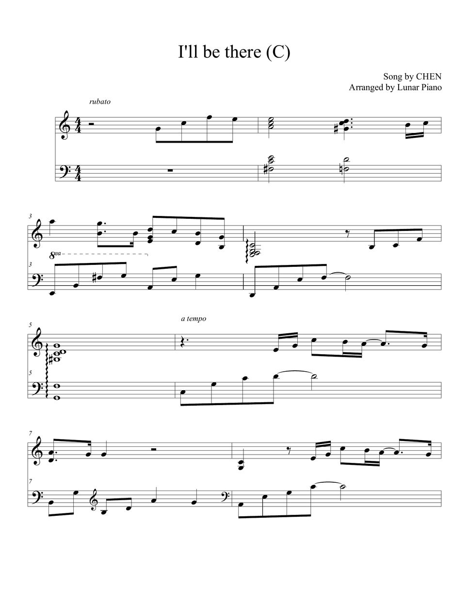 chen-i-ll-be-there-by-lunar-piano