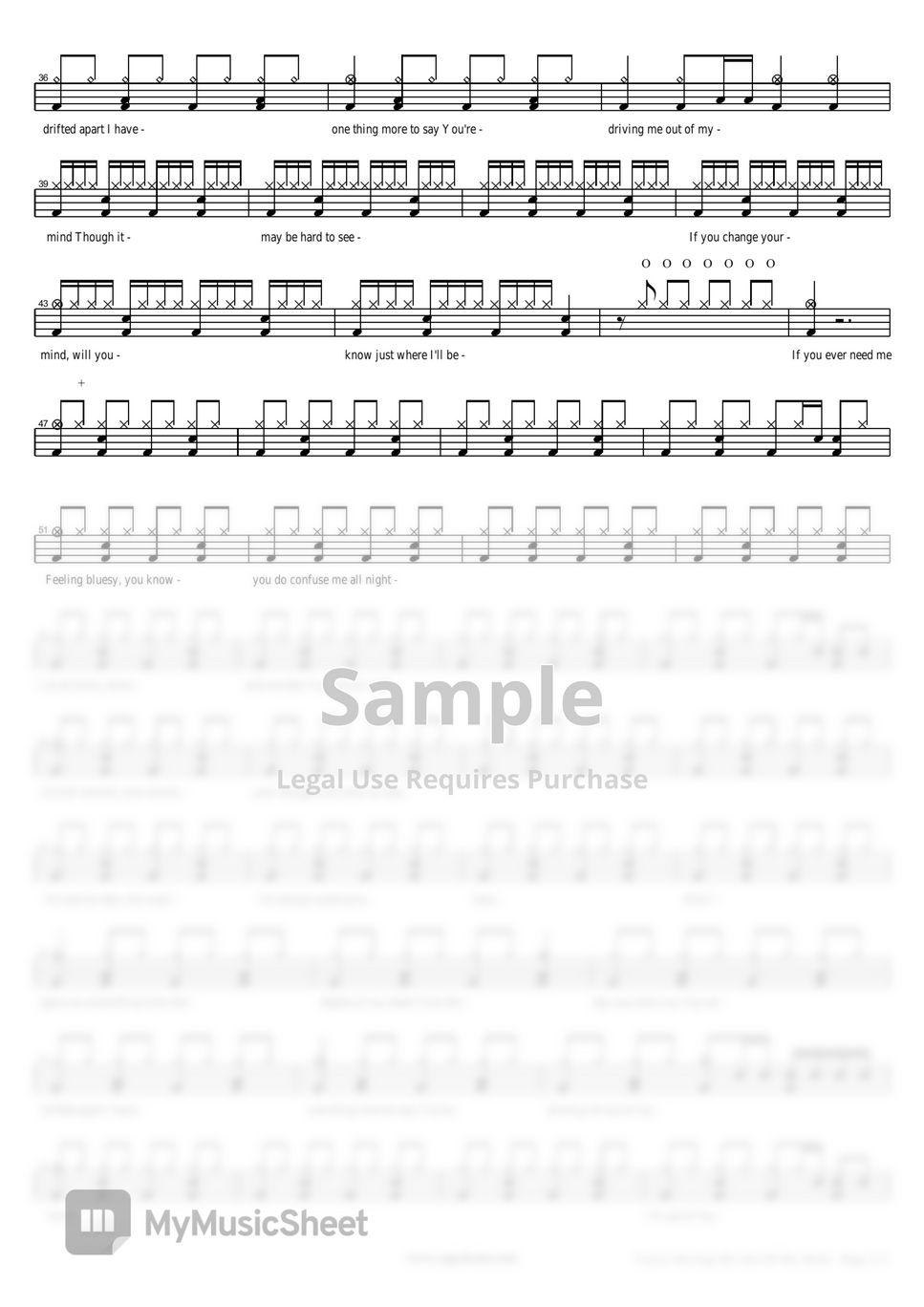 little-river-band-youre-driving-me-out-of-my-mind-sheets-by-copydrum
