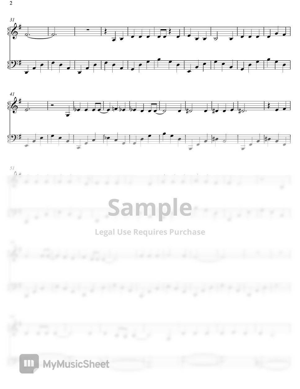 A Series of Unfortunate Events That's not how the story goes 楽譜 by C