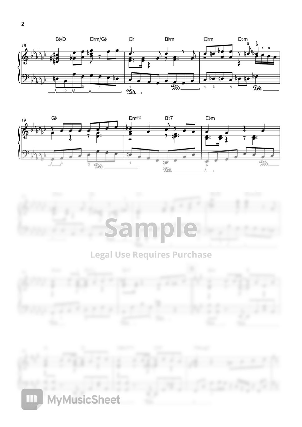 Official HIGEDANdism ミックスナッツ(Mixed Nuts Advanced) Sheets by THETA PIANO
