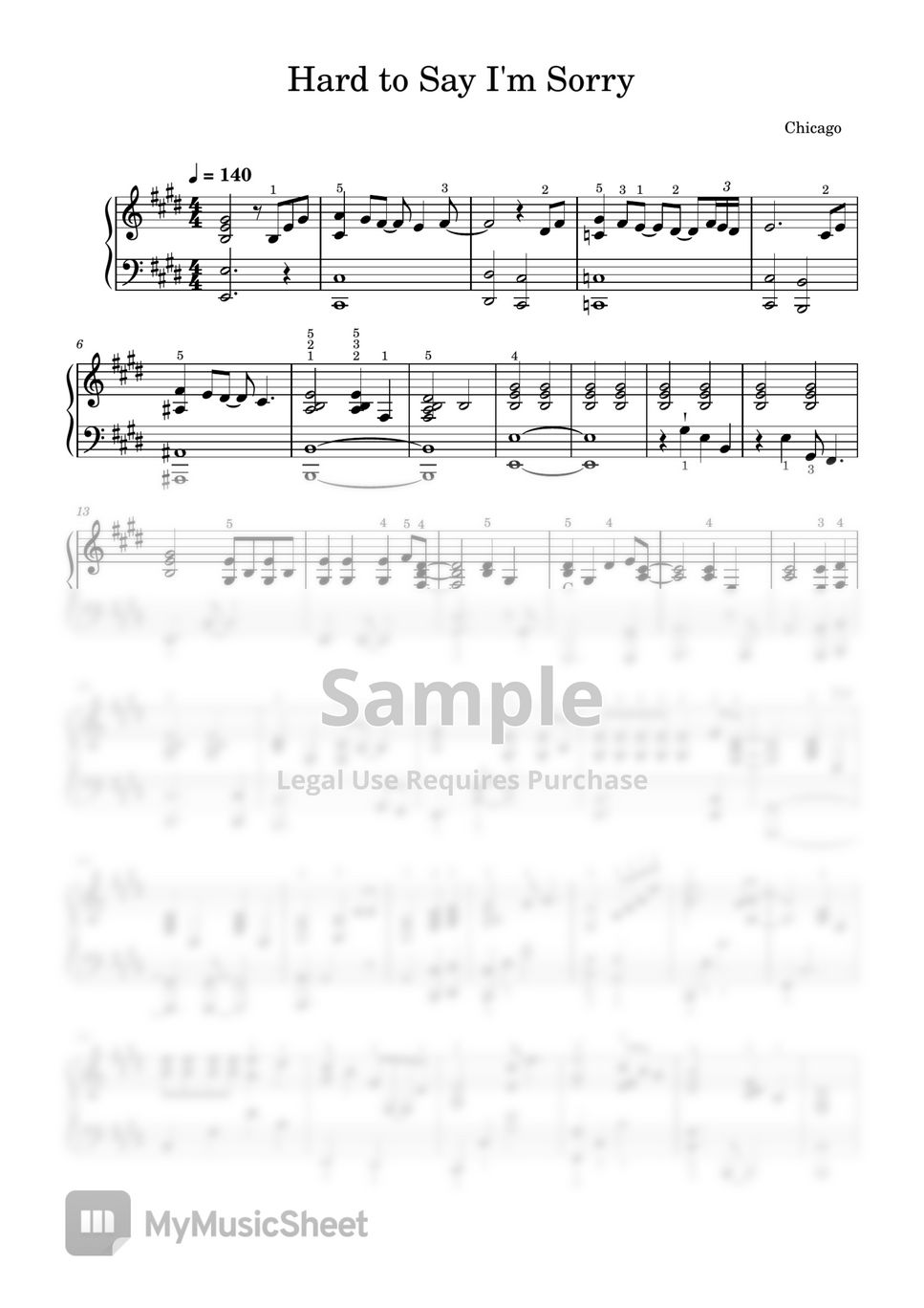 chicago-hard-to-say-i-m-sorry-piano-solo-sheets-by-sangheart-play