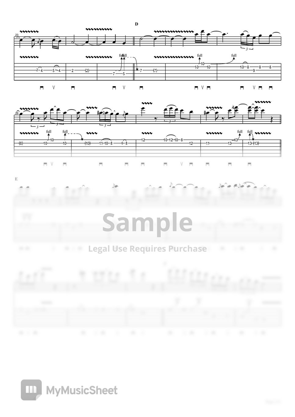 Jimmy Herring Band Aberdeen (Guitar) Sheets by TaeHyun Taylor Lee