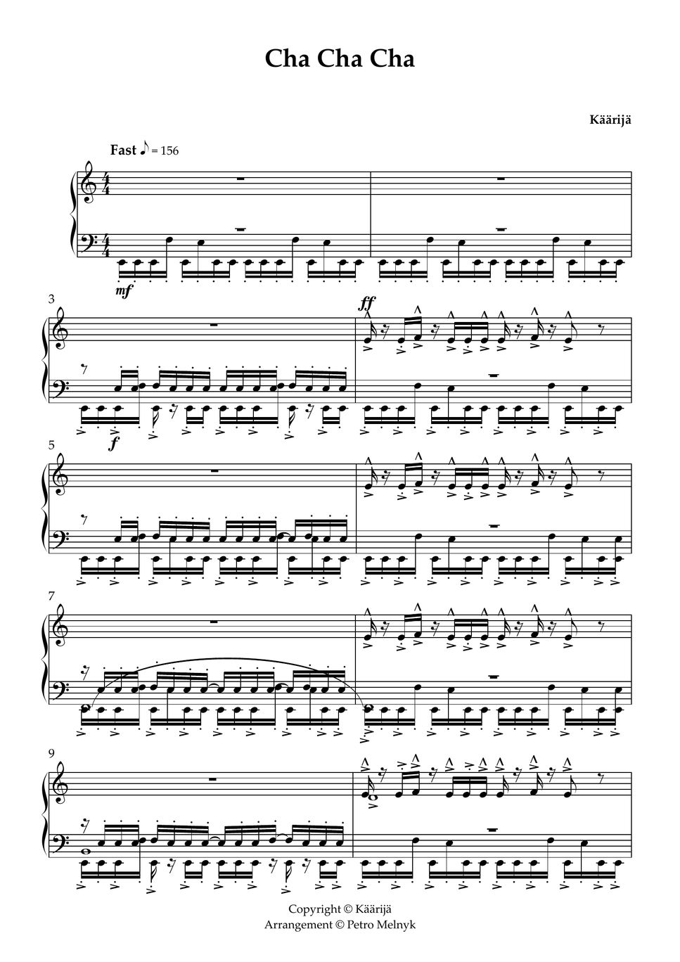 K rij K rij Cha Cha Cha Finland Eurovision 2023 Sheets By 