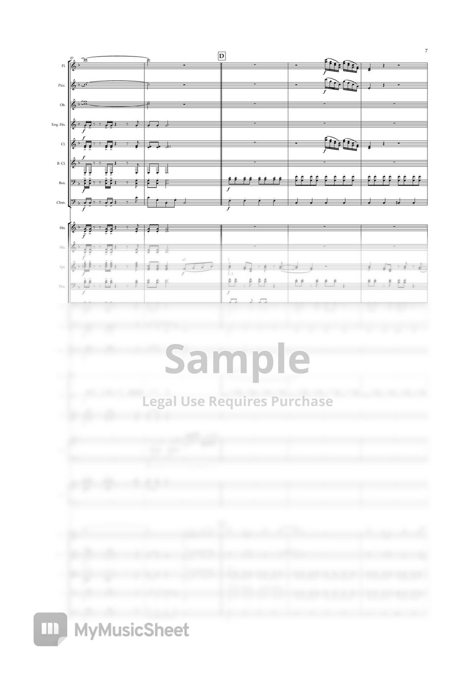 Joe Hisaishi - My Neighbor Totoro for Orchestra - Score and Part by Melodyphony